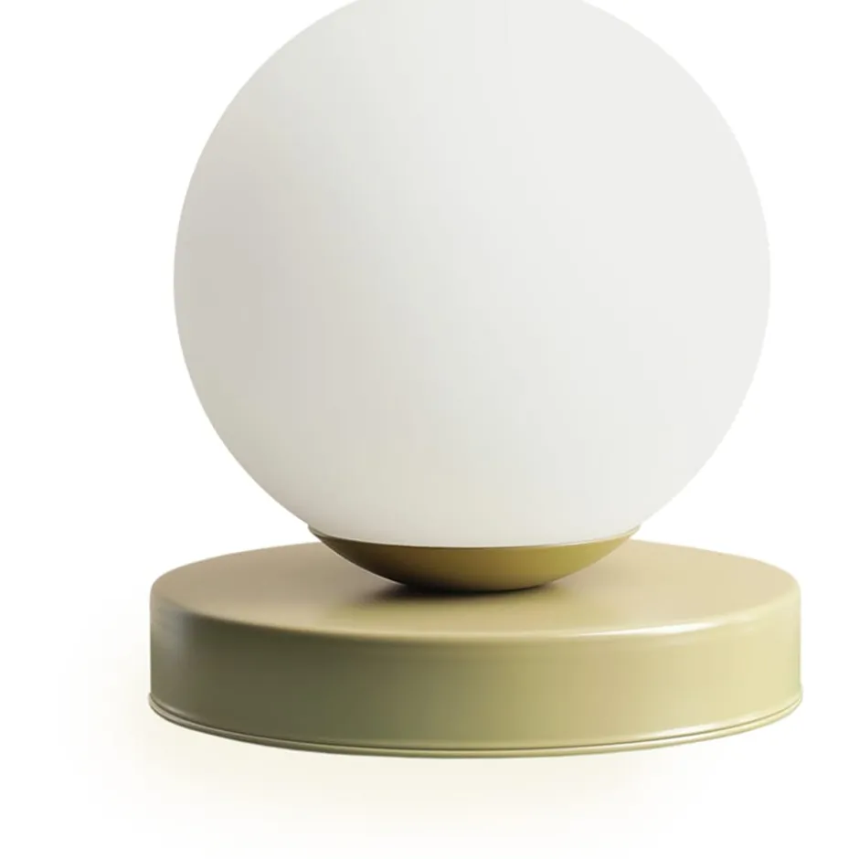 Aldex Ball bordlampe, grøn, Ø17 cm