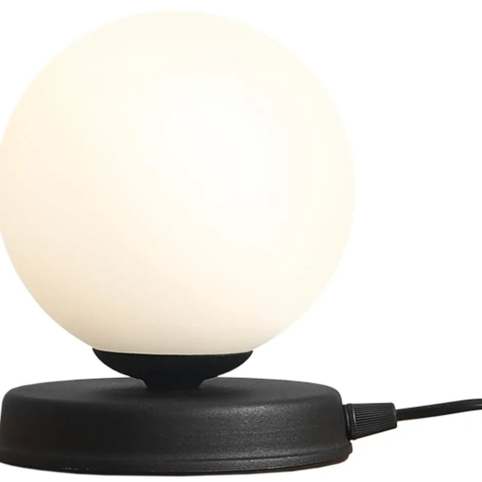 Aldex Ball bordlampe, sort, Ø17 cm