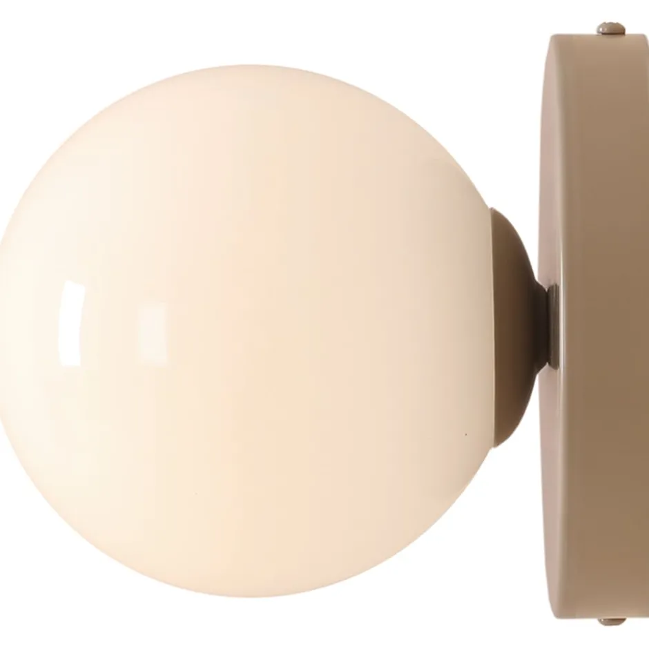 Aldex Ball 2 væglampe, beige