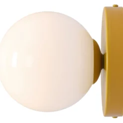 Aldex Ball 2 væglampe, gul