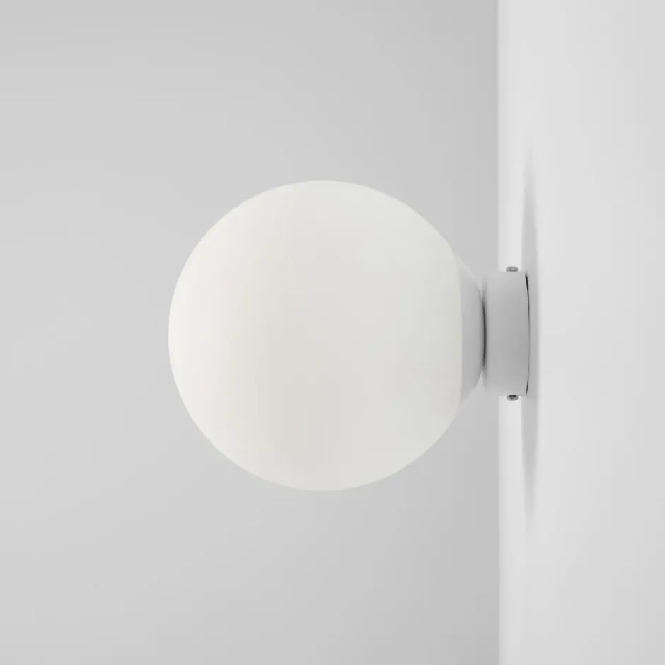 Aldex Ball væglampe, hvid, Ø20 cm