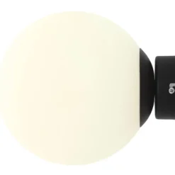 Aldex Ball væglampe, sort, Ø20 cm