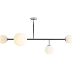 Aldex Dione loftlampe, krom