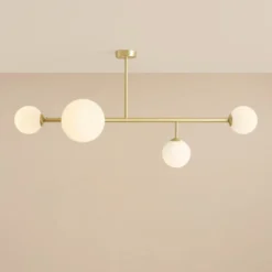 Aldex Dione loftlampe, messing
