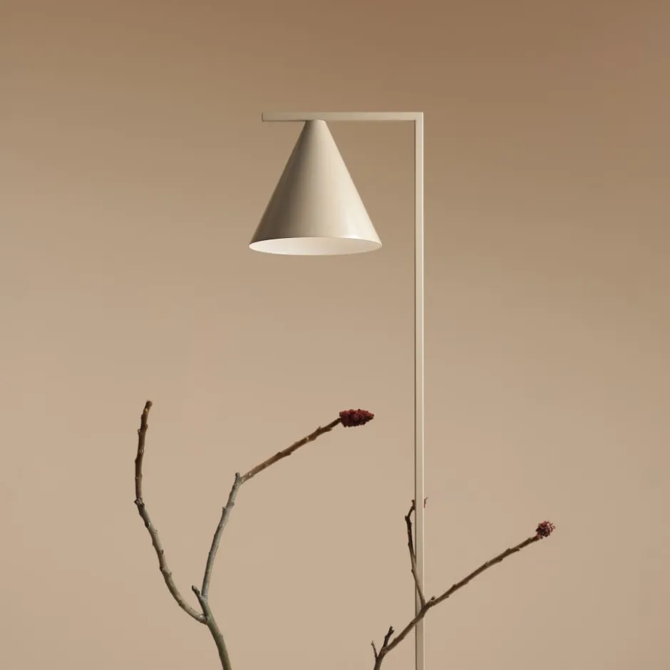 Aldex Form gulvlampe, beige