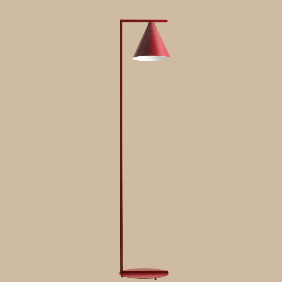 Aldex Form gulvlampe, rød