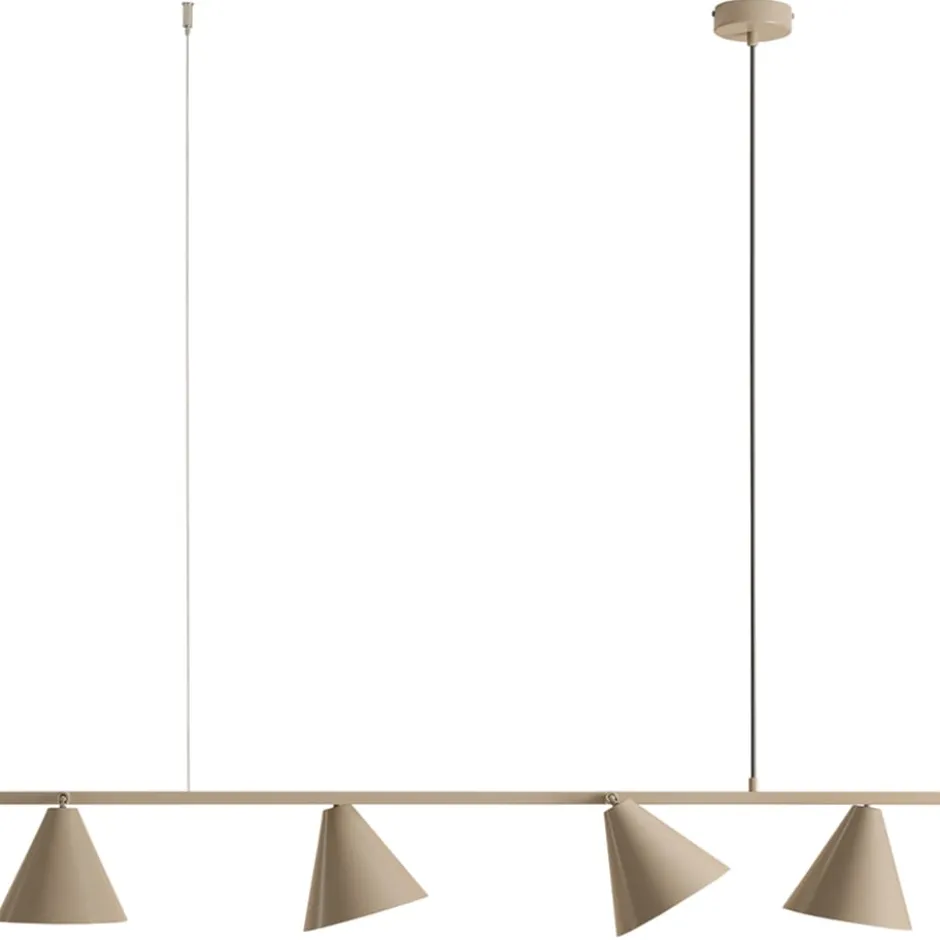 Aldex Form 4 langbordspendel, beige