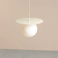 Aldex Loop pendel, Ø20 cm, creme