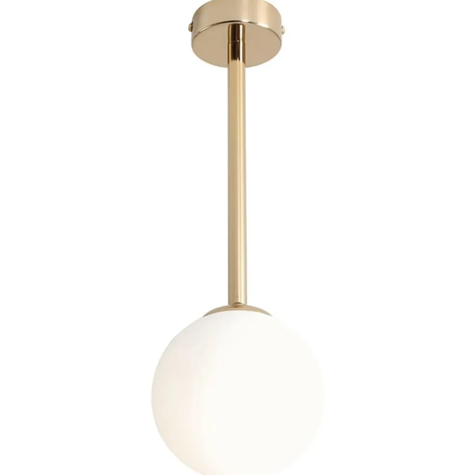 Aldex Pinne loftlampe, guld, 42 cm