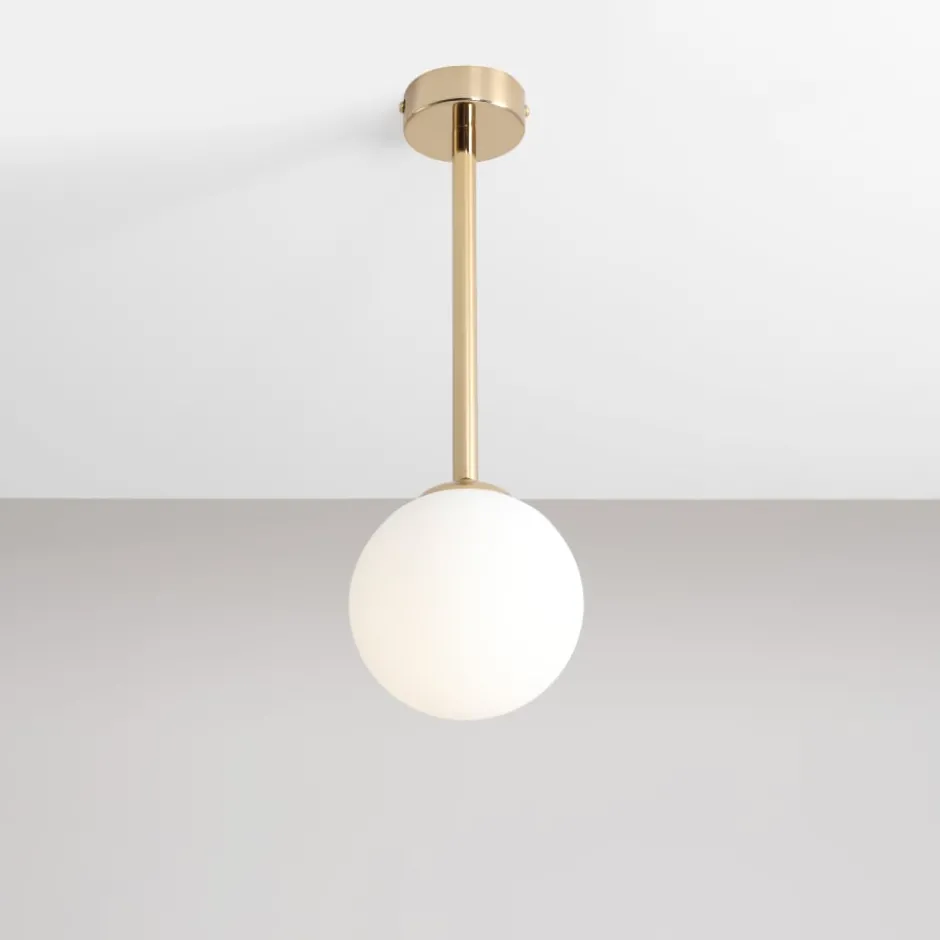 Aldex Pinne loftlampe, guld, 42 cm