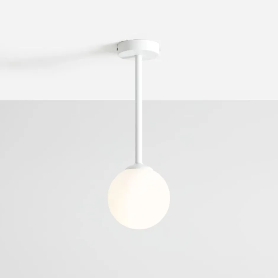 Aldex Pinne loftlampe, hvid, 42 cm