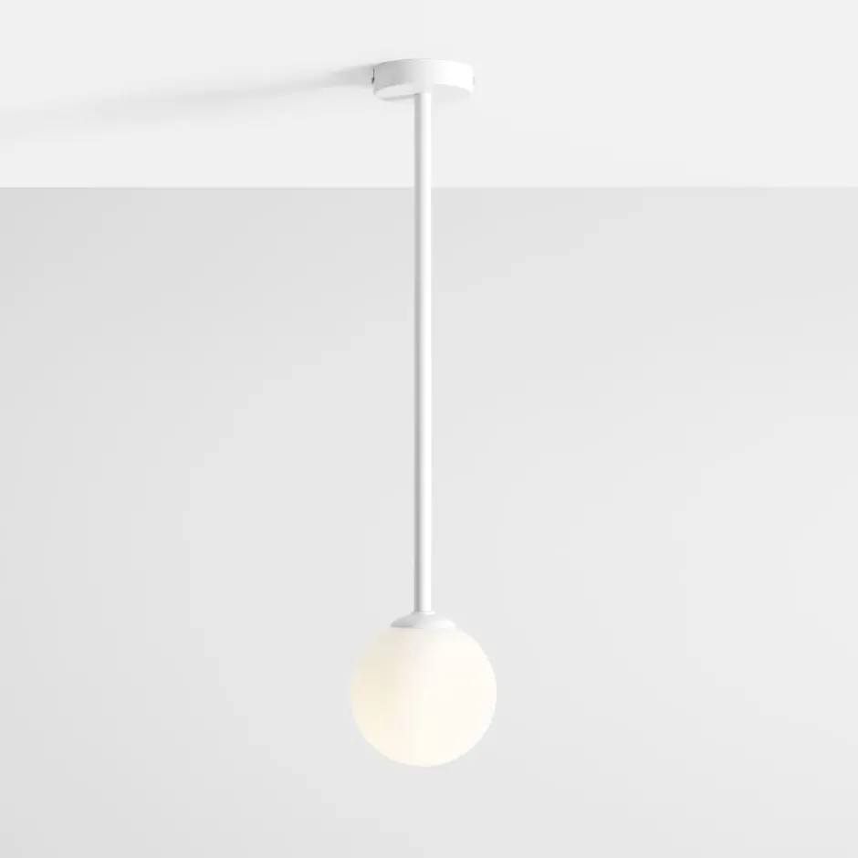 Aldex Pinne loftlampe, hvid, 67 cm