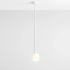 Aldex Pinne loftlampe, hvid, 92 cm