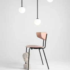 Aldex Pinne loftlampe, sort, 42 cm