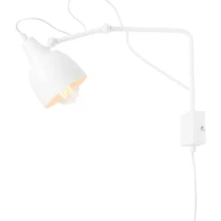 Aldex Soho væglampe, 50 cm, hvid
