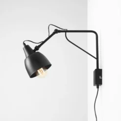 Aldex Soho væglampe, 50 cm, sort