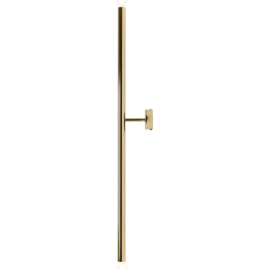 Aldex Tubo 2 væglampe, guld, 100 cm