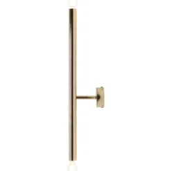 Aldex Tubo 2 væglampe, guld, 60 cm