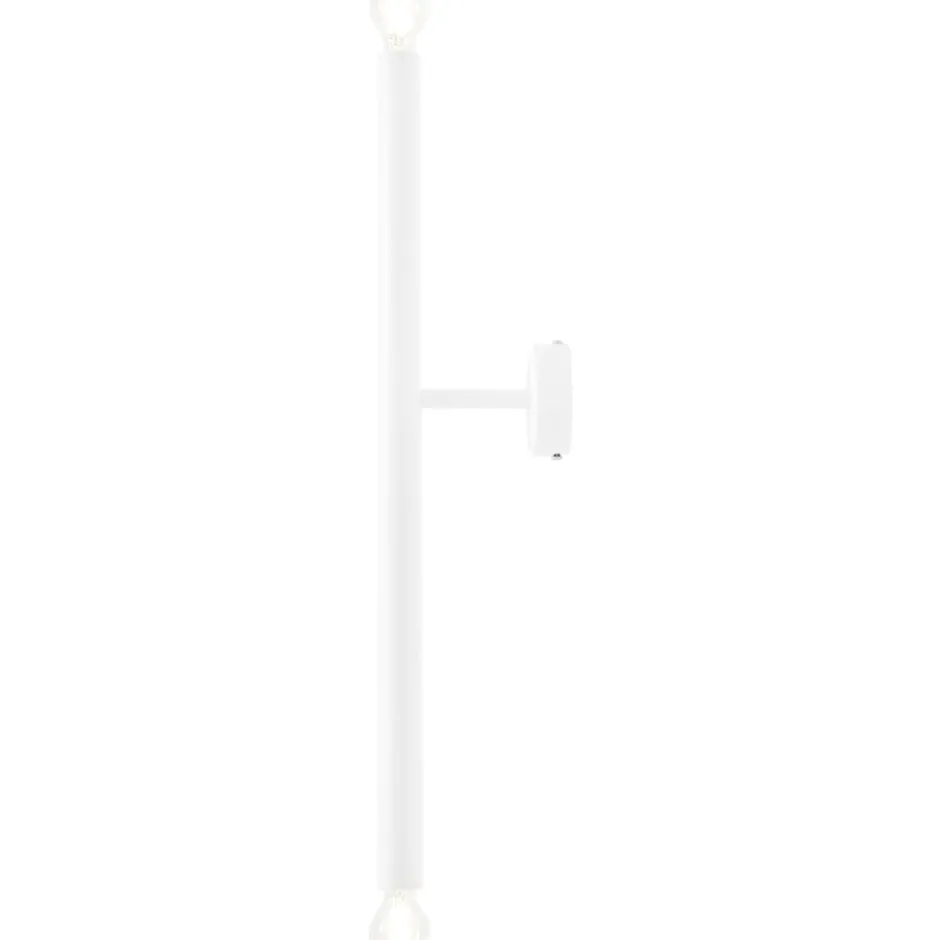 Aldex Tubo 2 væglampe, hvid, 60 cm