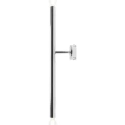Aldex Tubo 2 væglampe, krom, 60 cm