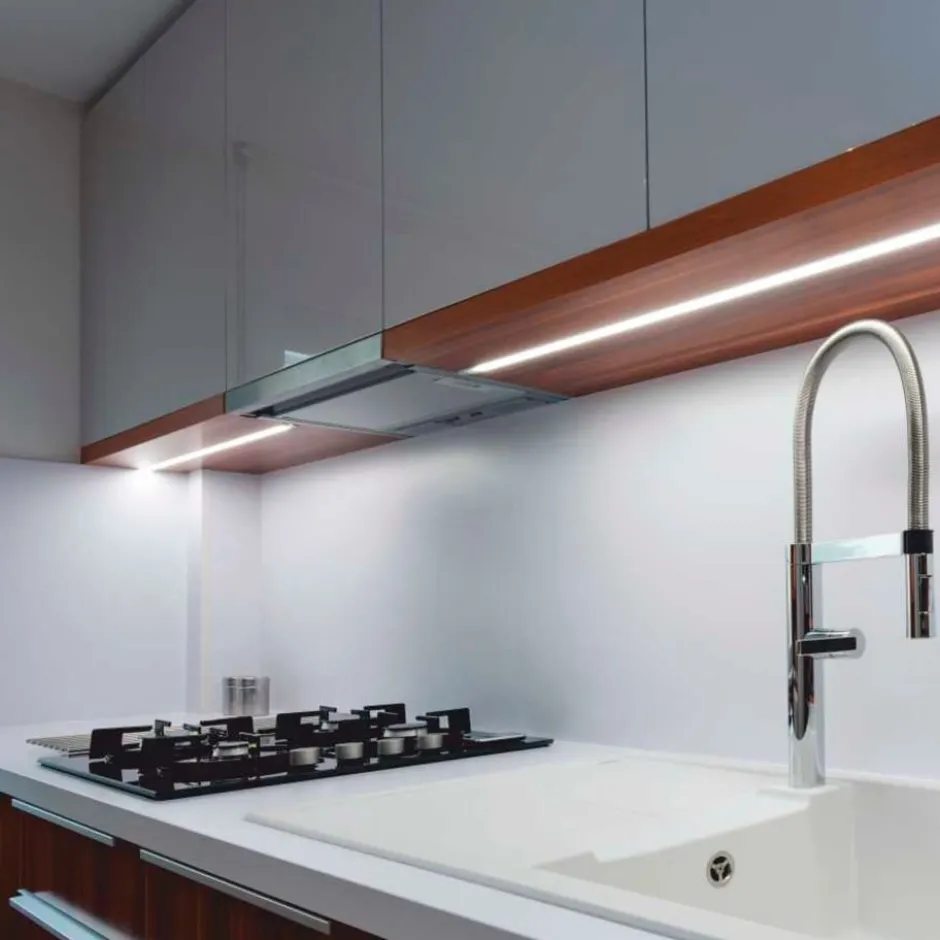 All-Light LED skinne, indbyg, sort