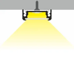 All-Light LED skinne, påbyg, hvid