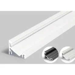 All-Light LED skinne, vinklet, hvid