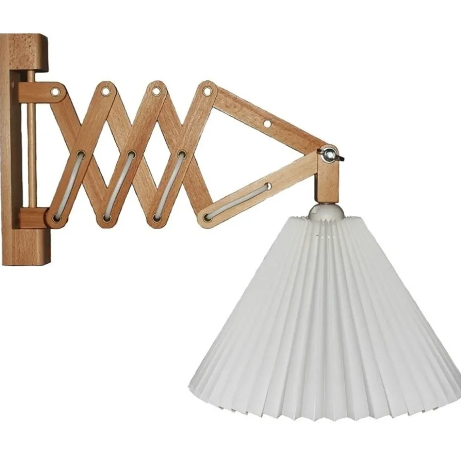 Alpe Design Sax sakselampe, mørkt træ, kun arm