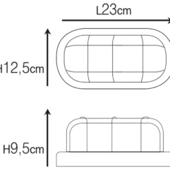 Andromeda 44 skotlampe