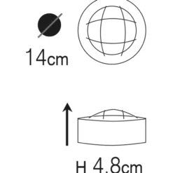 Andromeda 67 skotlampe