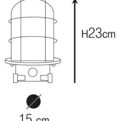 Andromeda 21 staldlampe
