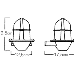 Andromeda 615 staldlampe
