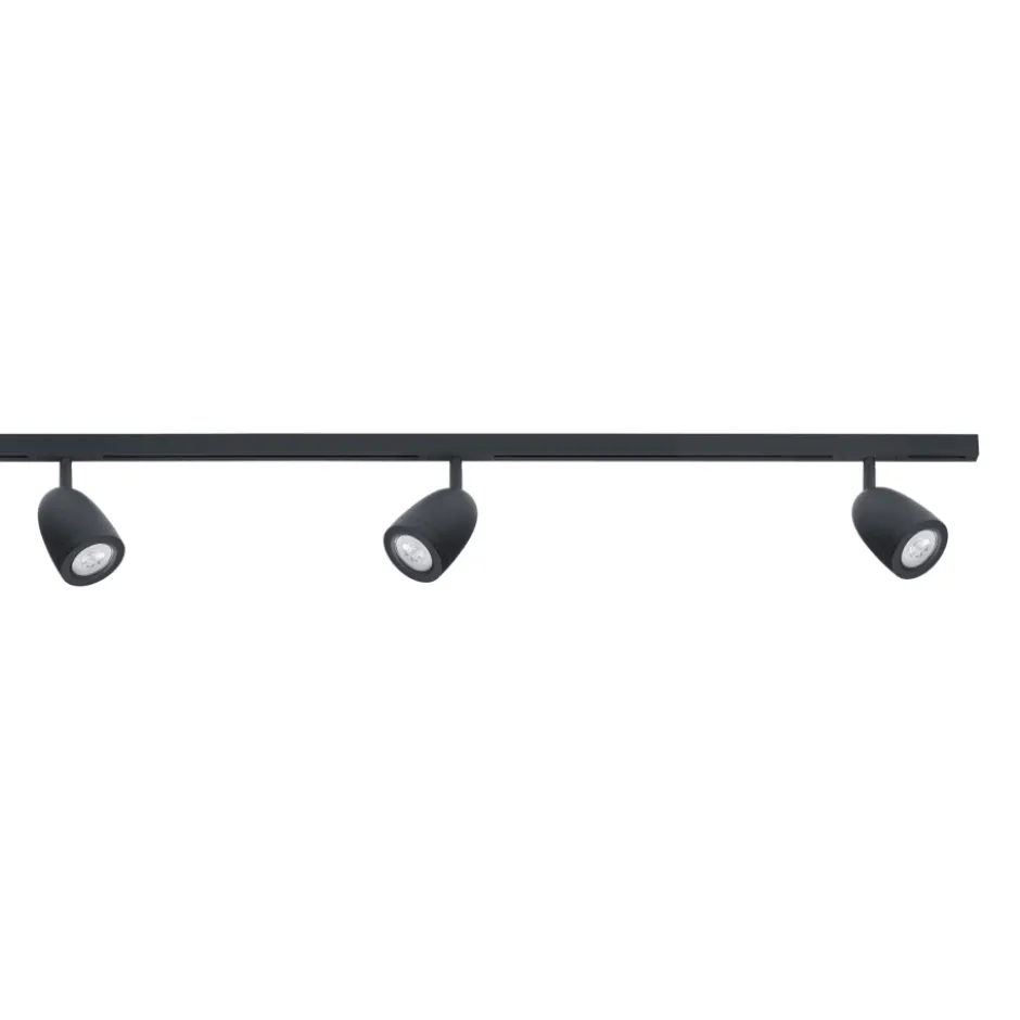 Antidark Designline Bell 1F skinnespot, GU10, sort