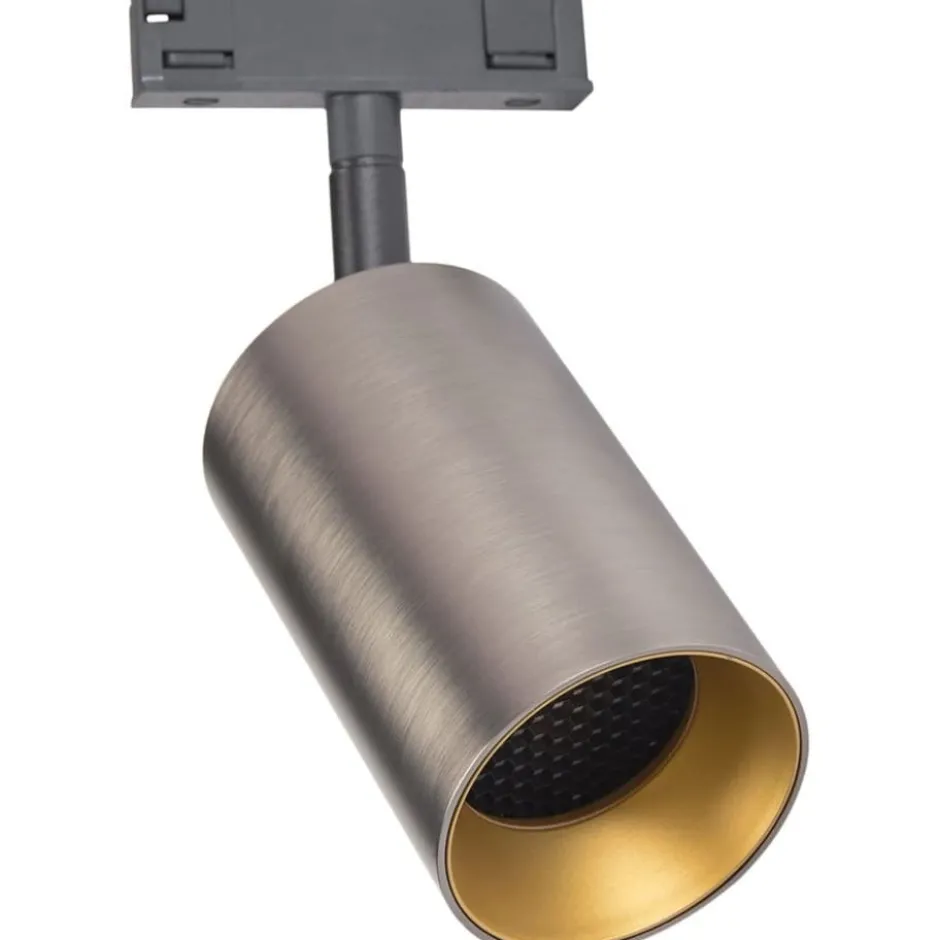 Antidark Designline Tube Pro 1F skinnespot, GU10, titanium