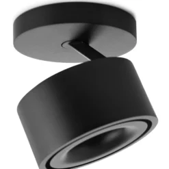 Antidark Easy Braccio Mini W84 påbygningsspot, sort