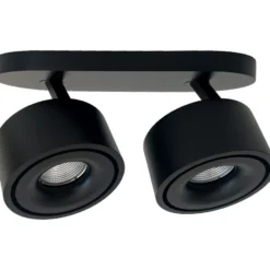 Antidark Easy Braccio W2100 spotlampe, sort