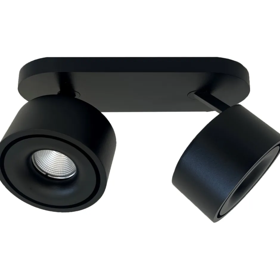 Antidark Easy Braccio W2100 spotlampe, sort