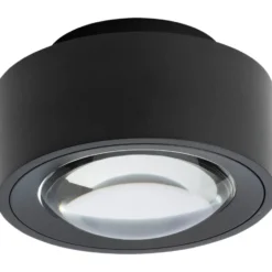 Antidark Easy Lens spotlampe, justerbar lysfarve, sort