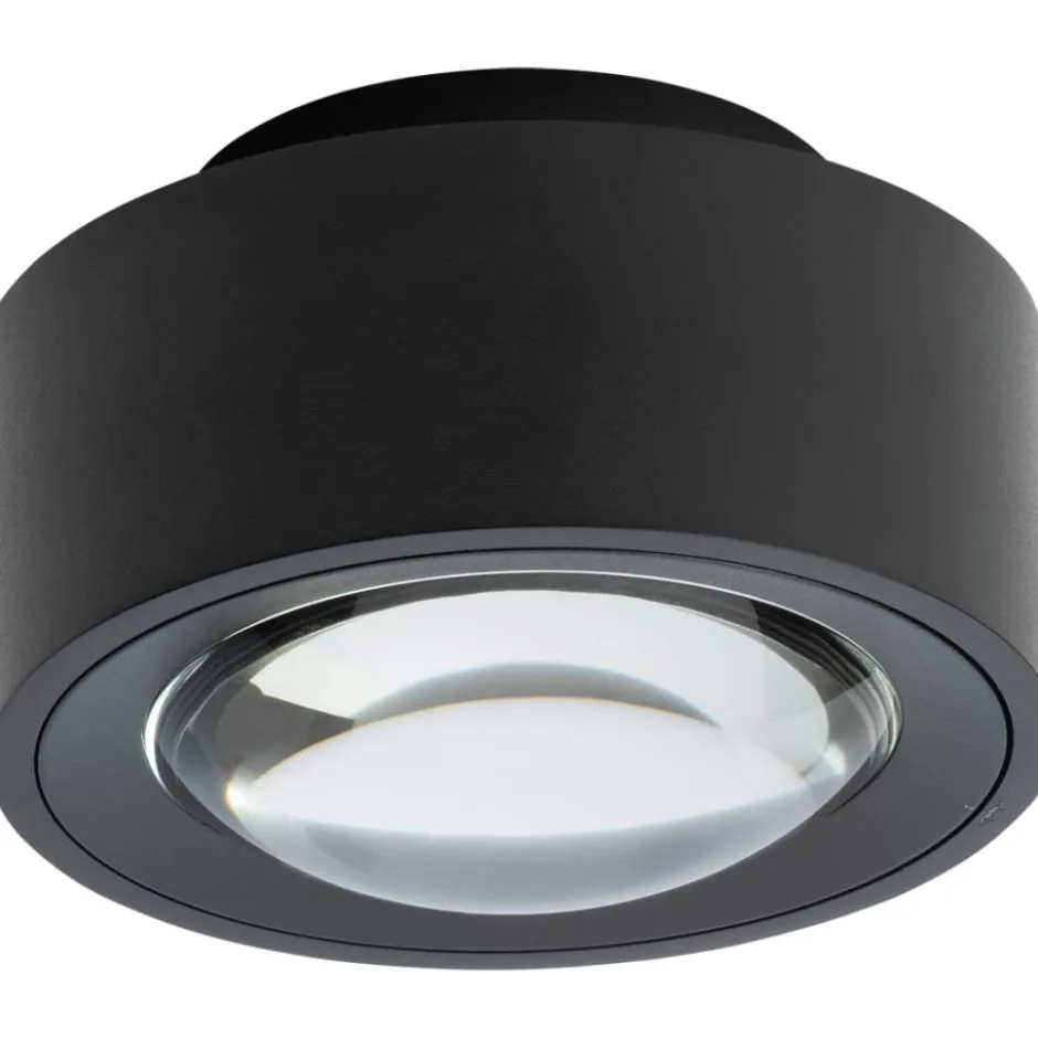 Antidark Easy Lens spotlampe, justerbar lysfarve, sort