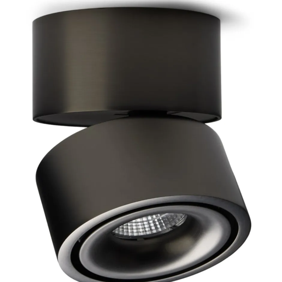 Antidark Easy påbygningsspot, titanium