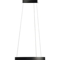 Antidark Gloria lysekrone, Ø40 cm, sort