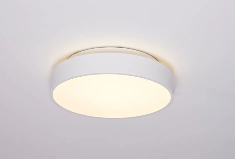 Antidark Luna plafond, Ø26 cm, hvid