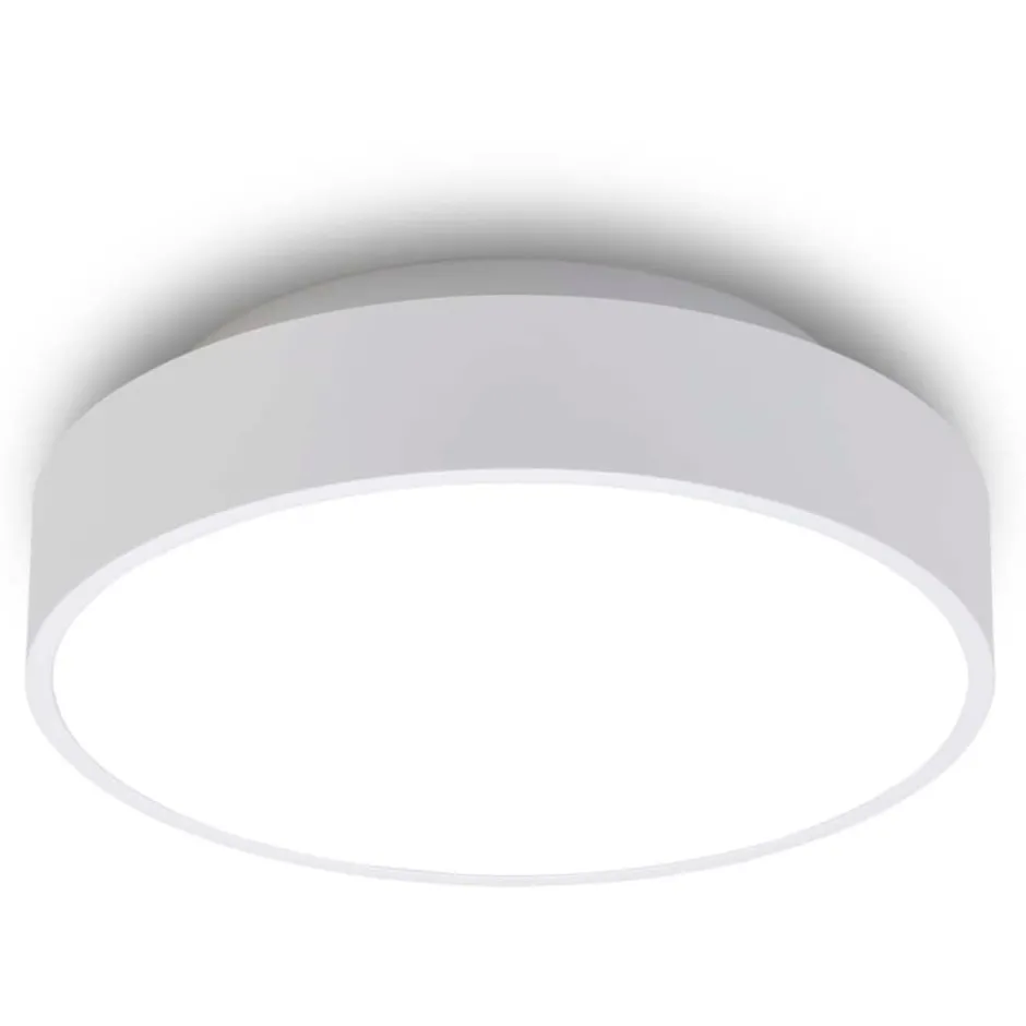Antidark Luna plafond, Ø26 cm, 3000K, hvid