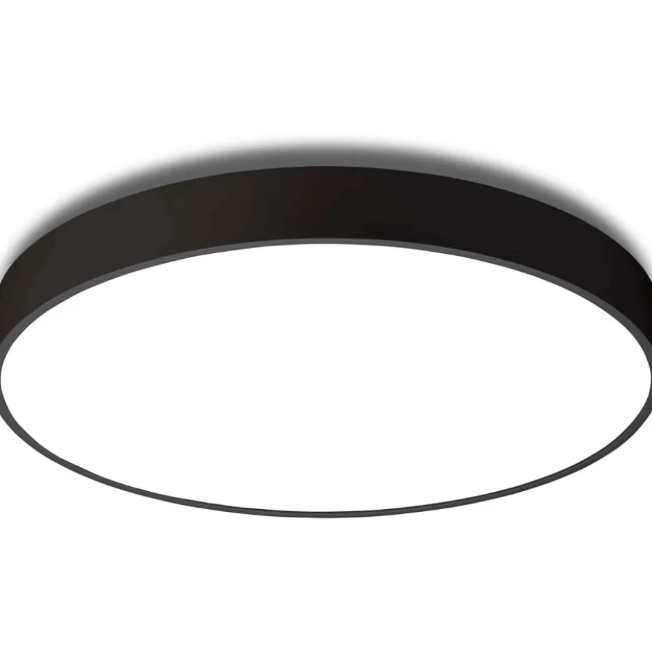 Antidark Luna plafond, Ø35 cm, sort