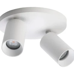 Antidark SpotOn Circle spotlampe, hvid