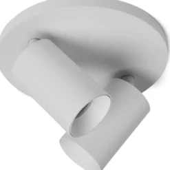 Antidark SpotOn Circle spotlampe, hvid