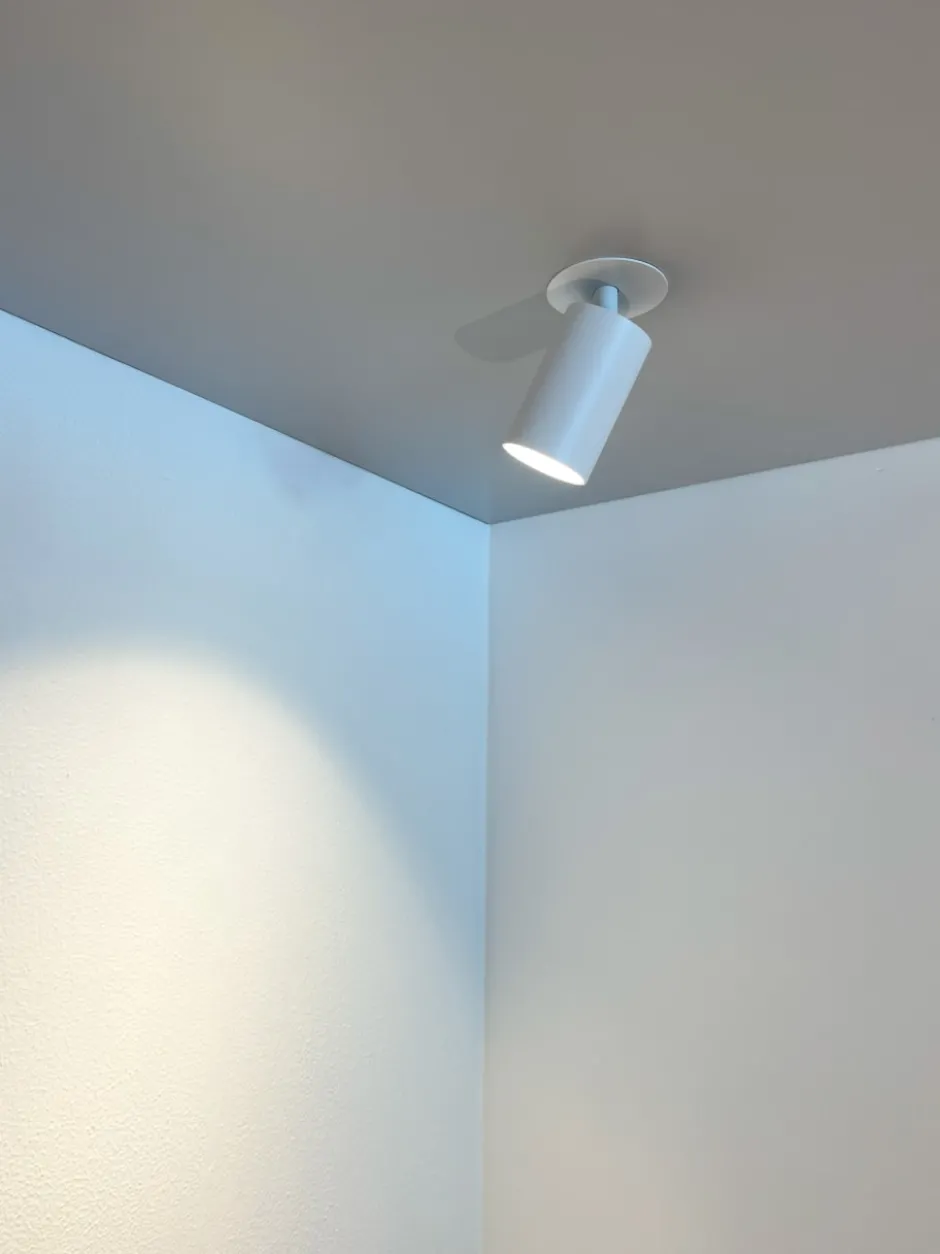 Antidark SpotOn spotlampe, hvid