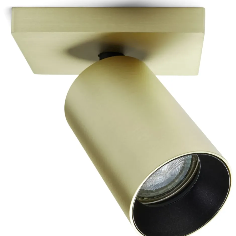 Antidark SpotOn spotlampe, messing