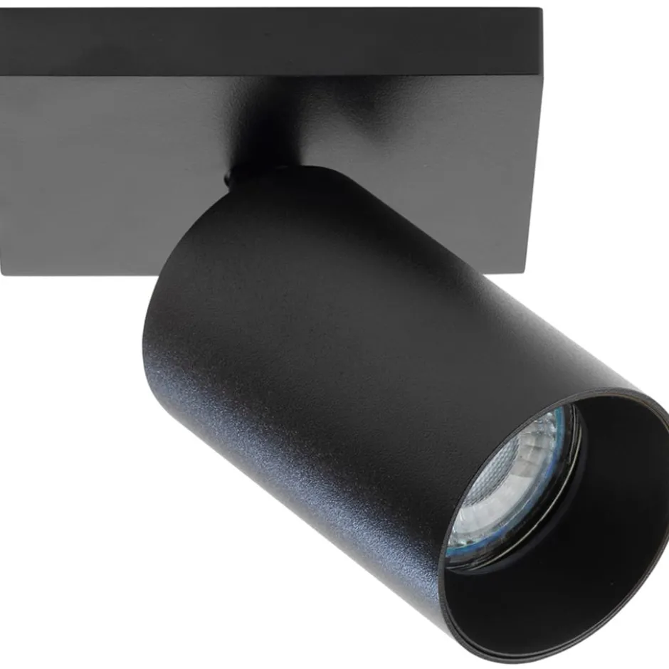 Antidark SpotOn spotlampe, sort