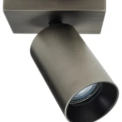 Antidark SpotOn spotlampe, titanium
